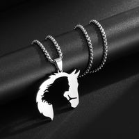 Unified Jewellery Premium Horse Woman Pendant Necklace 60cm Chain 42x38mm 1891