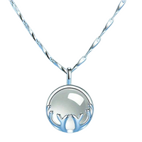 925 Silver Plated Moonstone Antler Pendant Necklace - Romantic Jewelry Gift 68