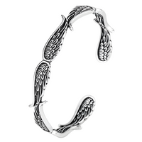 Unified Jewellery Premium Angel Wing Cuff Bracelet Women Adjustable Bangle 1827