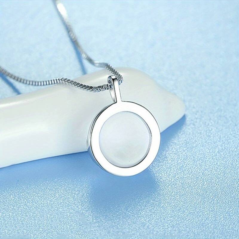 925 Silver Plated Moonstone Antler Pendant Necklace - Romantic Jewelry Gift 68