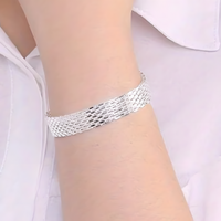 Multi Strand Chain Bracelet for Women - 18cm Plus 5cm Adjustable Extender 1817