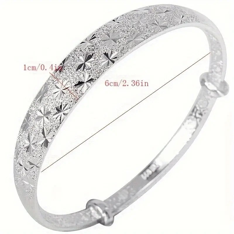 925 Silver Plated Minimalist Star Bracelet, Suitable For Daily Wear For Men 70