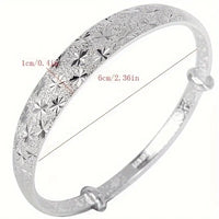 925 Silver Plated Minimalist Star Bracelet, Suitable For Daily Wear For Men 70