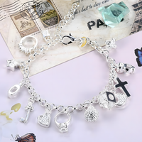 Elegant Double Twist Bracelet for Women – Statement Chain Design, 8 Inch 1431