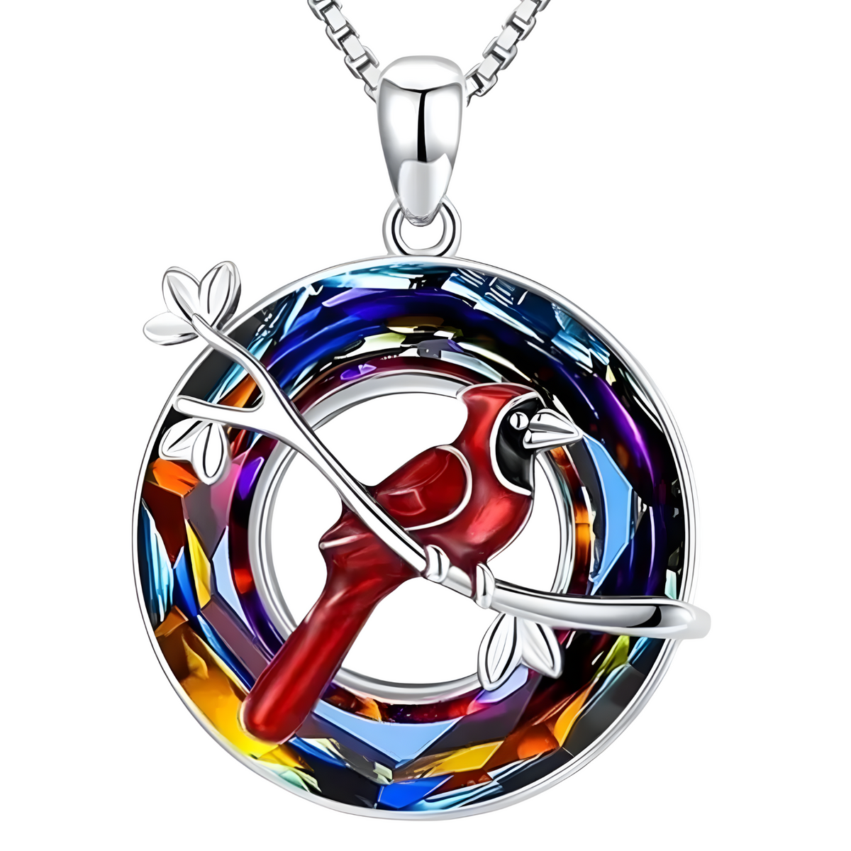 Smart Birds Celtic Tree Necklace Sterling Silver Family Tree Pendant Circle b150