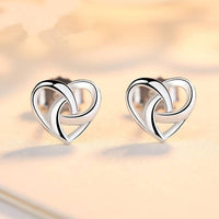 Unique Sweet Love Heart Stud Earrings - Romantic Heart-Shaped Earrings 67 UK