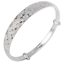 925 Silver Plated Minimalist Star Bracelet, Suitable For Daily Wear For Men 70