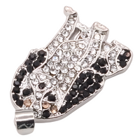 Cavalier King Charles Spaniel Dog Pendant Necklace For Women Silver Tone B241
