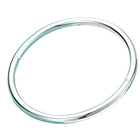 925 Sterling Silver 4MM Bangle Bracelets For Women Luxury Quality Jewelry 1757