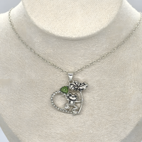 Frog Necklace and Earring Set for Women–Zinc Alloy Rhinestone Jewellery Set 1237