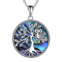 Blue Ocean Turtle Pendant Necklace 45cm + 5cm Adjustable Chain 2.6cm Drop B36