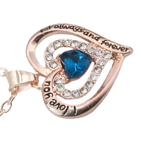 Gold Plated Zinc Alloy, Heart-Shaped Sparkling Cubic Zirconia Center Stone B301