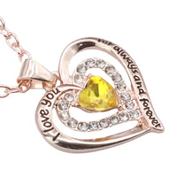 Women’s Heart Locket Pendant Necklace – Zinc Alloy Base, Dual Gold Plated B300