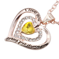 Women’s Heart Locket Pendant Necklace – Zinc Alloy Base, Dual Gold Plated B300