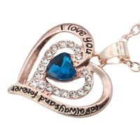 Gold Plated Zinc Alloy, Heart-Shaped Sparkling Cubic Zirconia Center Stone B301