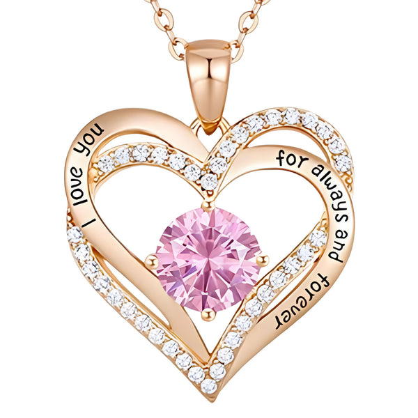 14K Gold Plated, Link Chain, Bezel-Set Center Diamond Accent, Sparkling B287