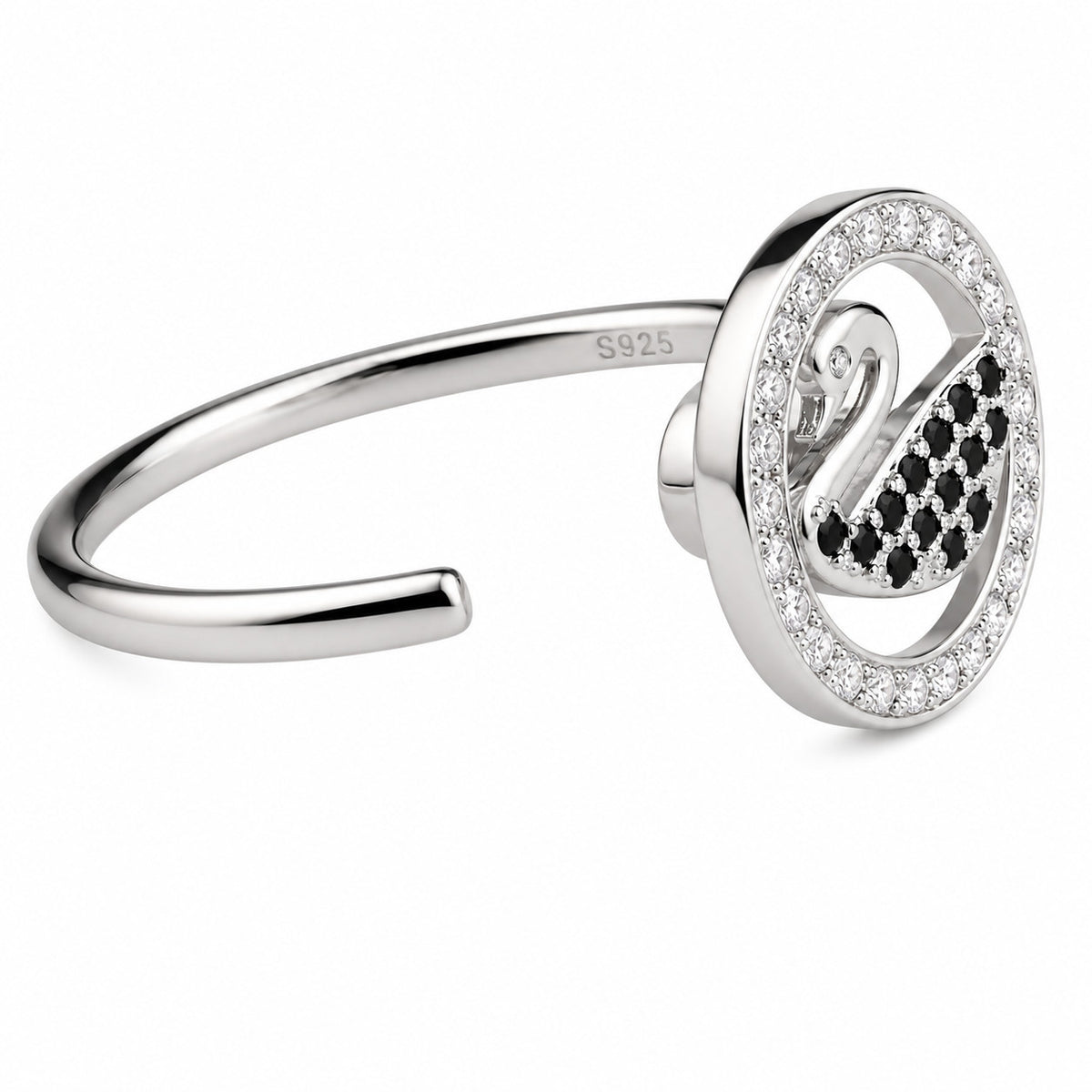 Art Ring Crystal Halo Statement Jewellery Fashion Party Ring Elegant Womens 1574