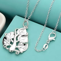 Luxury Style Tree of Life Pendant Necklace for Women, 18 Inch Link Chain 1872
