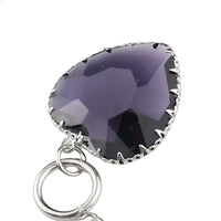 Premium Heart Locket-Style Crystal Necklace - Dramatic Statement Jewellery 1324