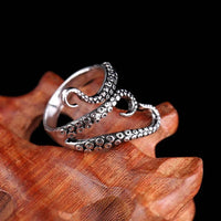 Unified Jewellery Premium Octopus Tentacle Adjustable Statement Ring 1851